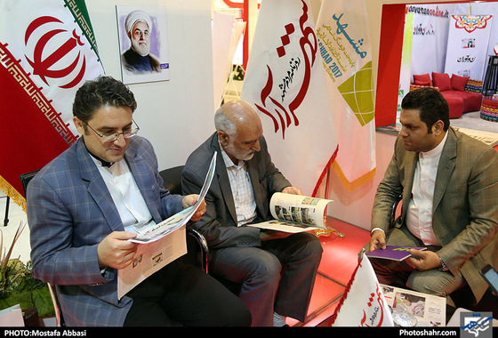 گزارش تصویری / غرفه شهرآرا در ششمین روز از نمایشگاه مطبوعات 