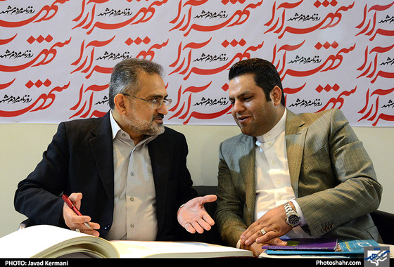 گزارش تصویری / غرفه شهرآرا در ششمین روز از نمایشگاه مطبوعات 