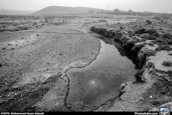 قنات روستای «کلاته باغی» بر اثر سیل خراب شده است