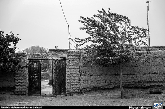نمایی از خانه نیمه مدرن در روستای «کلاته باغی»