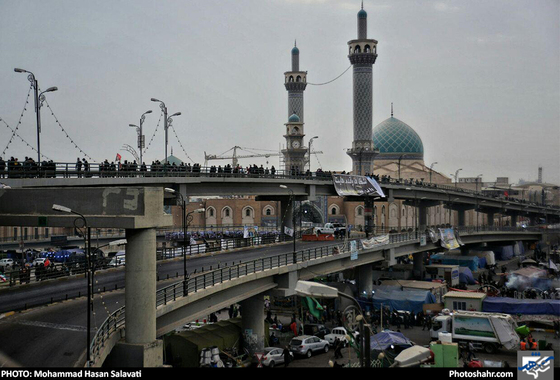 پیاده‌روی زائران اربعین حسینی/محمد حسن صلواتی/شهرآرا