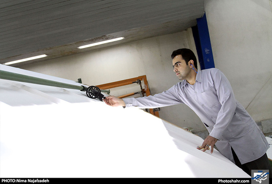کارخانه نخریسی و نساجی / عکس : نیما نجف زاده / شهرآرا