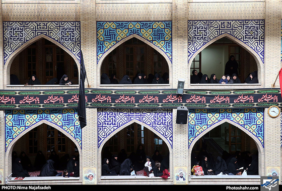 تشییع پیکر پاک دو شهید مدافع حرم / عکس: نیما نجف زاده / شهرآرا