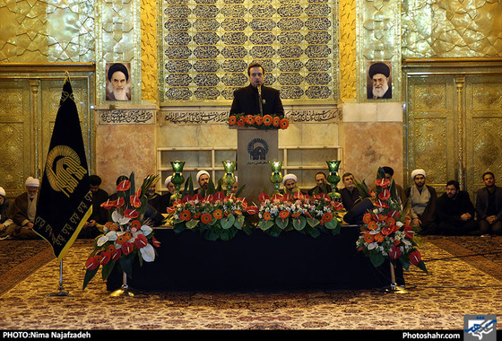 مراسم خطبه خوانی شب شهادت امام رضا (ع) / عکس: نیما نجف زاده / شهرآرا