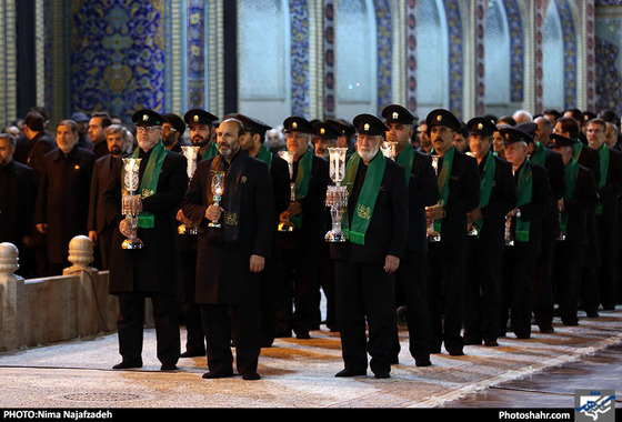 مراسم خطبه خوانی شب شهادت امام رضا (ع) / عکس: نیما نجف زاده / شهرآرا