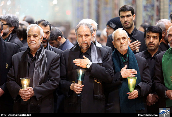 مراسم خطبه خوانی شب شهادت امام رضا (ع) / عکس: نیما نجف زاده / شهرآرا