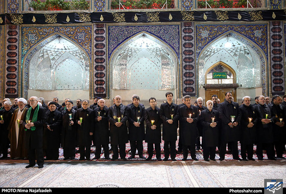 مراسم خطبه خوانی شب شهادت امام رضا (ع) / عکس: نیما نجف زاده / شهرآرا