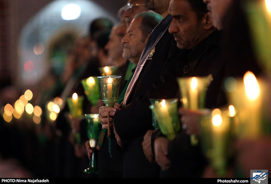 مراسم خطبه خوانی شب شهادت امام رضا (ع) / عکس: نیما نجف زاده / شهرآرا