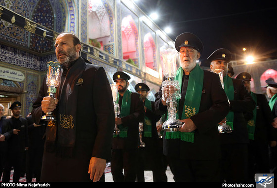 مراسم خطبه خوانی شب شهادت امام رضا (ع) / عکس: نیما نجف زاده / شهرآرا