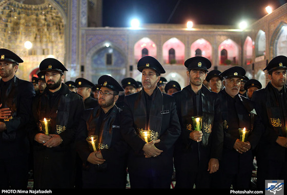 مراسم خطبه خوانی شب شهادت امام رضا (ع) / عکس: نیما نجف زاده / شهرآرا
