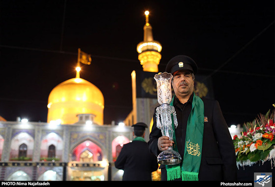 مراسم خطبه خوانی شب شهادت امام رضا (ع) / عکس: نیما نجف زاده / شهرآرا