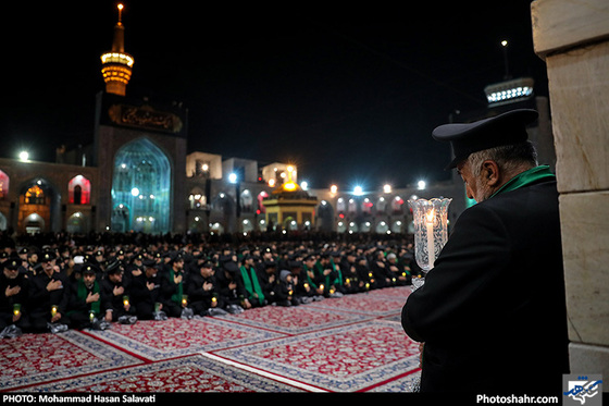 گزارش تصویری / مراسم شام غریبان شهادت حضرت امام رضا (ع) /عکس: محمد حسن صلواتی /شهرآرا
