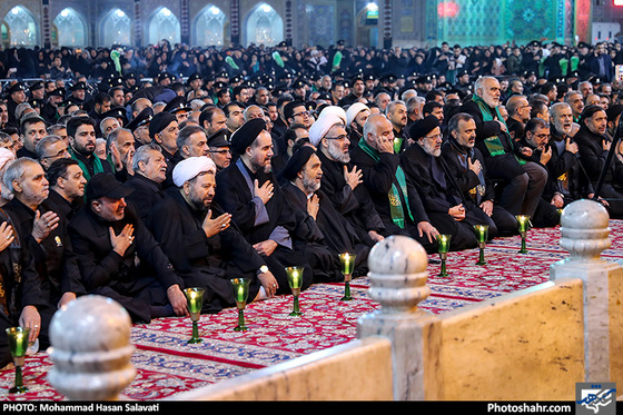 گزارش تصویری / مراسم شام غریبان شهادت حضرت امام رضا (ع) /عکس: محمد حسن صلواتی /شهرآرا