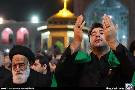 گزارش تصویری / مراسم شام غریبان شهادت حضرت امام رضا (ع) /عکس: محمد حسن صلواتی /شهرآرا