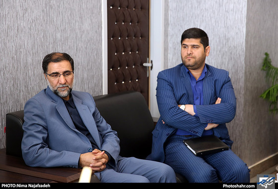 دیدار شهردار منطقه 10 با مدیر مسئول موسسه شهرآرا / عکس: نیما نجف زاده / شهرآرا