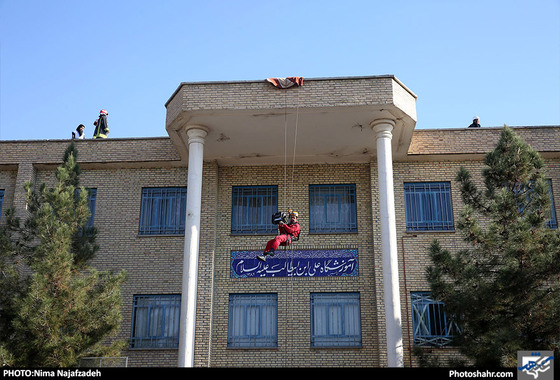 نوزدهمین مانور سراسری زلزله و ایمنی مدارس /عکس: نیما نجف زاده / شهرآرا