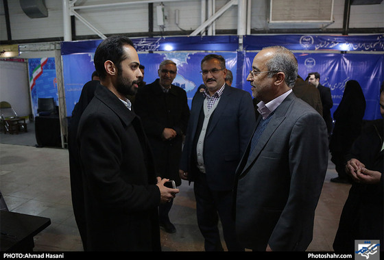 بازدید محمدرضا حیدری ریس شورای اسلامی شهرمشهد از نوزدهمین نمایشگاه کتاب / عکس: احمد حسنی / شهرآرا