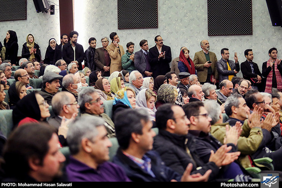 مراسم نکوداشت استاد کیوان ساکت / عکس:  محمد حسن صلواتی / شهرآرا