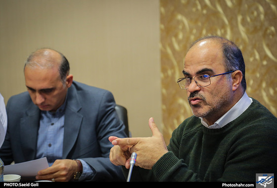 نشست خبری مشترک مدیران عامل سازمان های اتوبوسرانی و حمل ونقل و ترافیک /عکس: سعیدگلی / شهرآرا