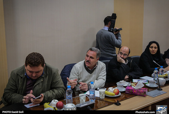نشست خبری مشترک مدیران عامل سازمان های اتوبوسرانی و حمل ونقل و ترافیک /عکس: سعیدگلی / شهرآرا