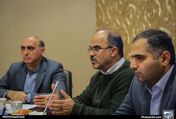نشست خبری مشترک مدیران عامل سازمان های اتوبوسرانی و حمل ونقل و ترافیک /عکس: سعیدگلی / شهرآرا