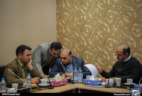 نشست خبری مشترک مدیران عامل سازمان های اتوبوسرانی و حمل ونقل و ترافیک /عکس: سعیدگلی / شهرآرا