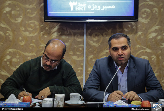 نشست خبری مشترک مدیران عامل سازمان های اتوبوسرانی و حمل ونقل و ترافیک /عکس: سعیدگلی / شهرآرا