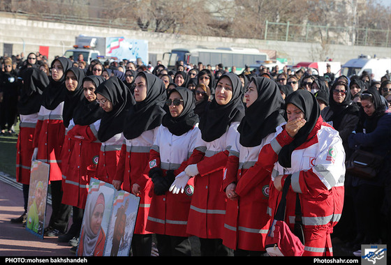 تشییع کوهنوردان خراسانی جان باخته‌ در بهمن اشترانکوه / عکس:محسن بخشنده / شهرآرا