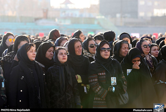 تشییع کوهنوردان خراسانی جان باخته‌ در بهمن اشترانکوه -2  / عکس:نیما نجف زاده / شهرآرا