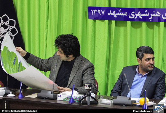  نشست خبری جشنواره هنر شهری مشهد با عنوان خانه بهار / عکس: محسن بخشنده / شهرآرا