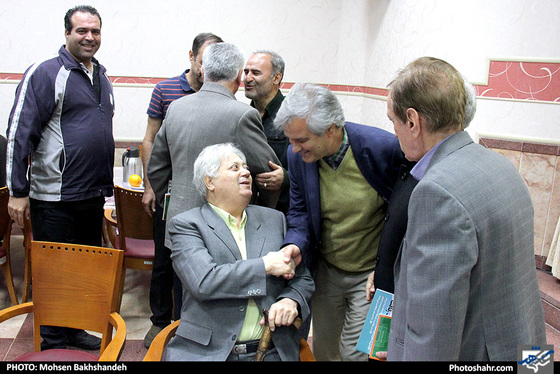 گزارش تصویری / رونمایی از پلاک افتخار پیشکسوت فوتبال استاد جهانگیر زنده دل / عکس: محسن بخشنده /شهرآرا