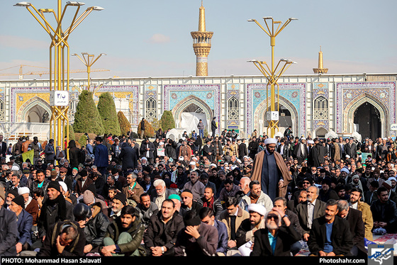گزارش تصویری / راهپیمایی مردم مشهد در محکومیت اغتشاشات اخیر / عکس : محمد حسن صلواتی /شهرآرا