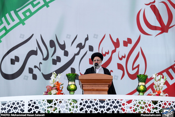 گزارش تصویری / راهپیمایی مردم مشهد در محکومیت اغتشاشات اخیر / عکس : محمد حسن صلواتی /شهرآرا