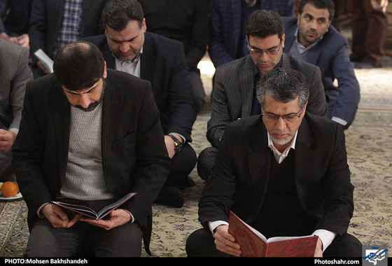 مراسم ختم زنده یاد مهندس بحرینی / عکس:محسن بخشنده / شهرآرا