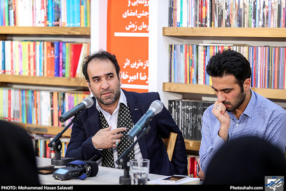 گزارش تصویری / رونمایی و جشن امضاء جدیدترین رمان رضا امیرخانی / عکس :‌ محمد حسن صلواتی /شهرآرا