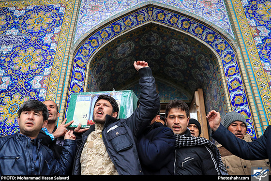 اجتماع عظیم عزاداران فاطمی و تشییع شهدای گمنام و مدافع حرم -2 / عکس:محمد حسن صلواتی / شهرآرا