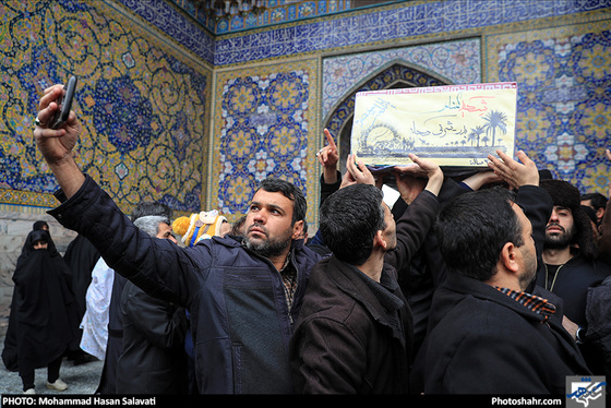 اجتماع عظیم عزاداران فاطمی و تشییع شهدای گمنام و مدافع حرم -2 / عکس:محمد حسن صلواتی / شهرآرا
