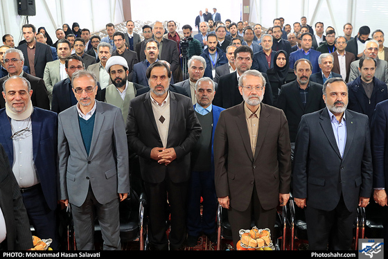 رونمایی از 210 دستگاه اتوبوس و مینی‌بوس جدید در مشهد با حضور رییس مجلس / عکس: محمد حسن صلواتی / شهرآرا