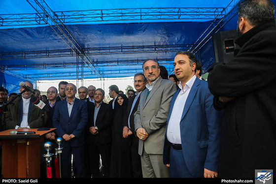 مراسم بازگشایی میدان سعدی / عکس: سعیدگلی / شهرآرا