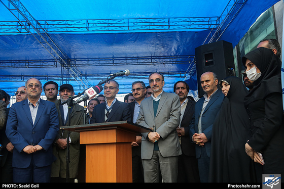 مراسم بازگشایی میدان سعدی / عکس: سعیدگلی / شهرآرا