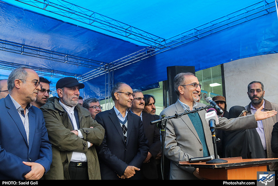 مراسم بازگشایی میدان سعدی / عکس: سعیدگلی / شهرآرا