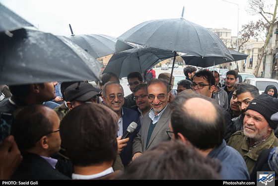 مراسم بازگشایی میدان سعدی / عکس: سعیدگلی / شهرآرا