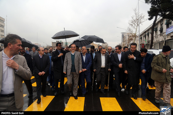 مراسم بازگشایی میدان سعدی / عکس: سعیدگلی / شهرآرا