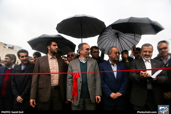 مراسم بازگشایی میدان سعدی / عکس: سعیدگلی / شهرآرا