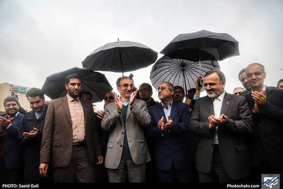 مراسم بازگشایی میدان سعدی / عکس: سعیدگلی / شهرآرا