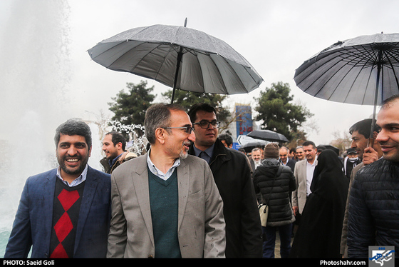 مراسم بازگشایی میدان سعدی / عکس: سعیدگلی / شهرآرا