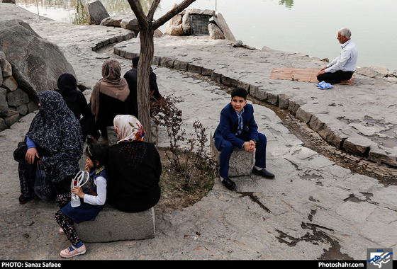 مسافران نوروزی در بوستان کوهسنگی / عکس: ساناز صفایی / شهرآرا