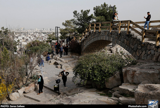 مسافران نوروزی در بوستان کوهسنگی / عکس: ساناز صفایی / شهرآرا