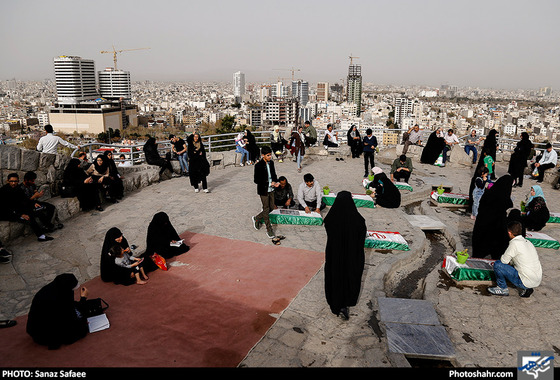 مسافران نوروزی در بوستان کوهسنگی / عکس: ساناز صفایی / شهرآرا