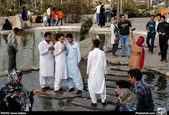 مسافران نوروزی در بوستان کوهسنگی / عکس: ساناز صفایی / شهرآرا